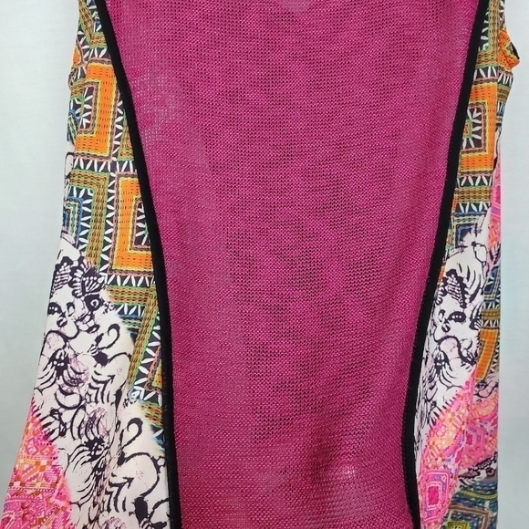 Poeme by Citron M knit and handkerchief top - Picture 7 of 9